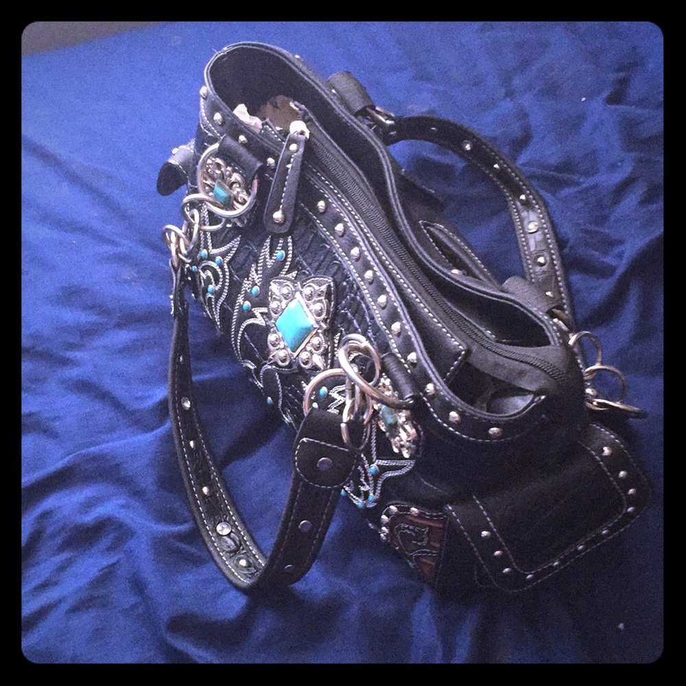 Beautiful luxury handbag